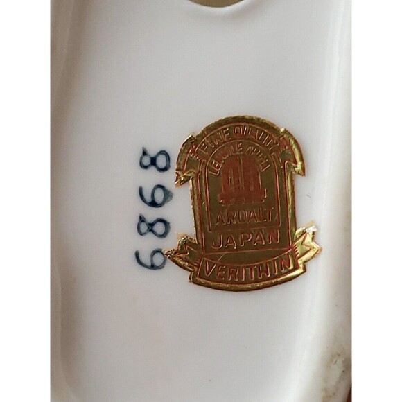 Vtg Ardalt Lenwile BLUE JAY Bird Figurine Verithin Porcelain Small Japan 6868 - Picture 13 of 13